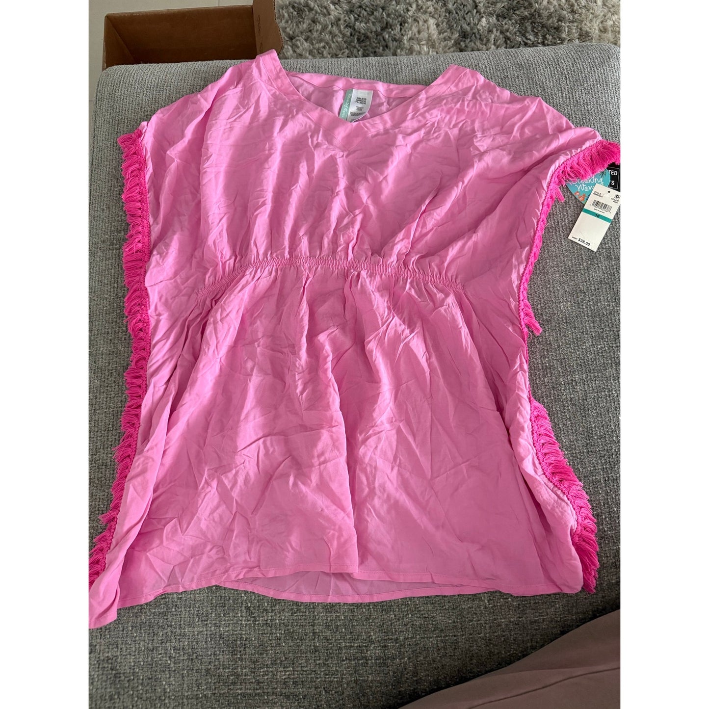 New Girls Swim Coverup-XL (Retail $38)