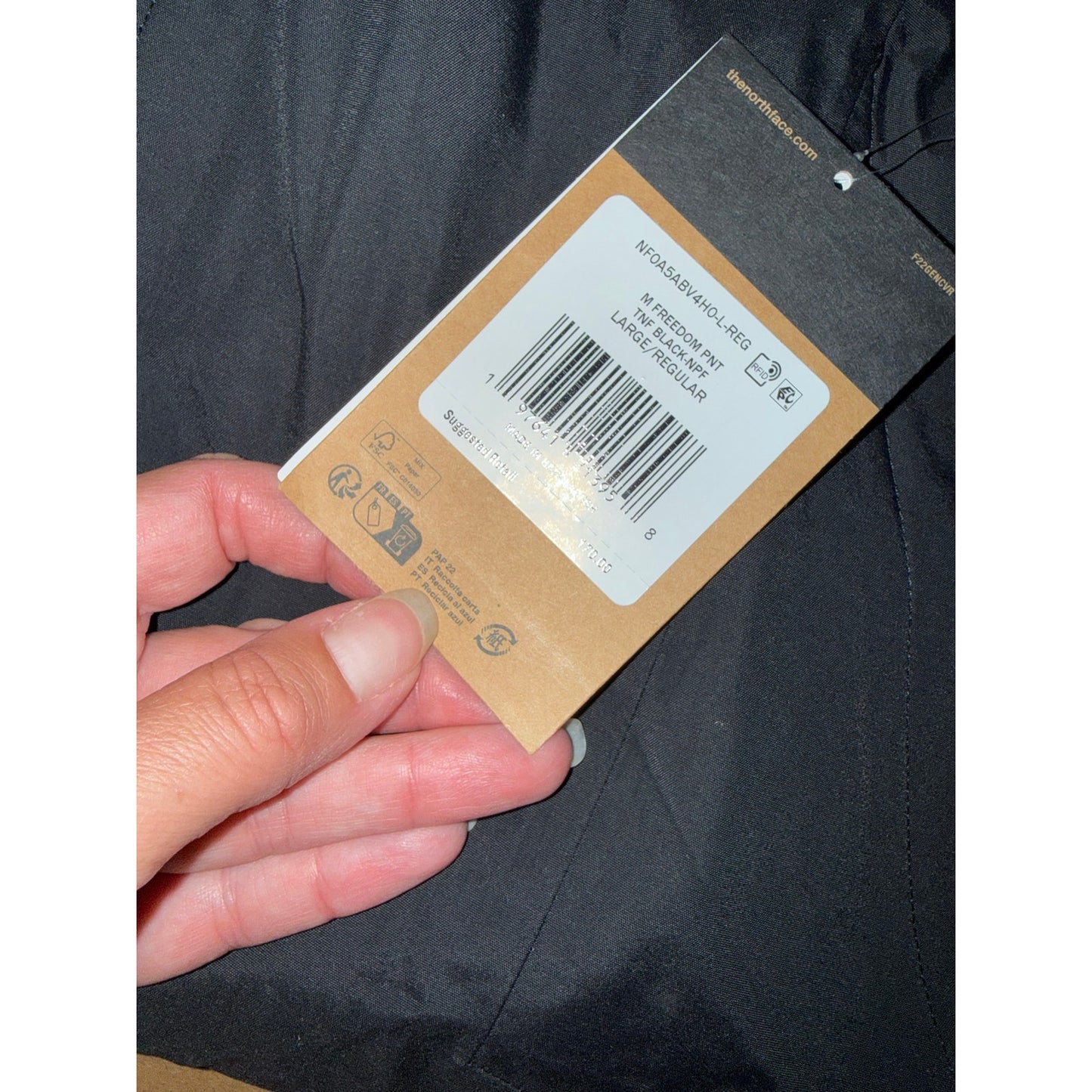New Mens North Face Freedom Pant-L (Retail $170)