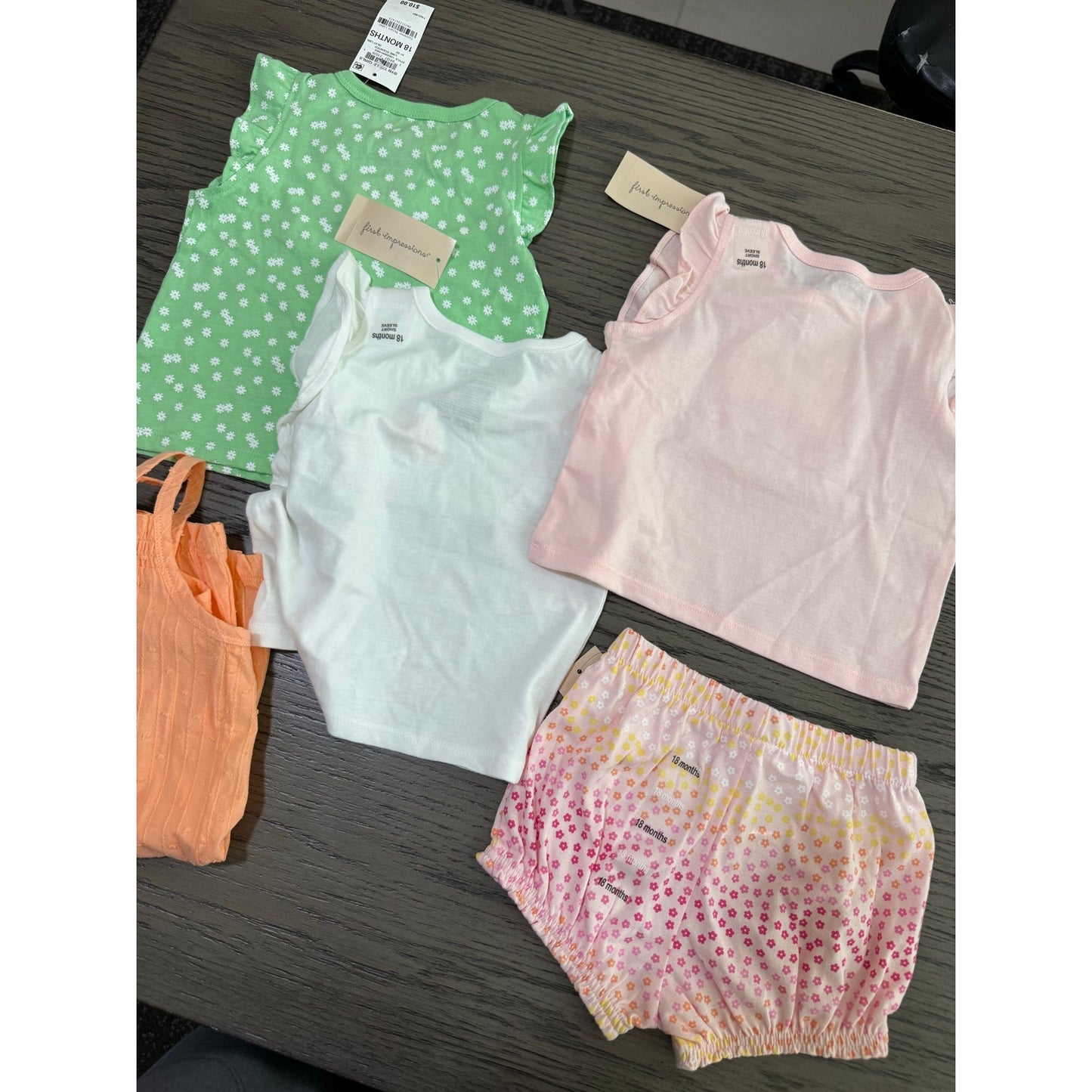 New Girls 5 piece Girls Bundle-18mths (Retail $55)