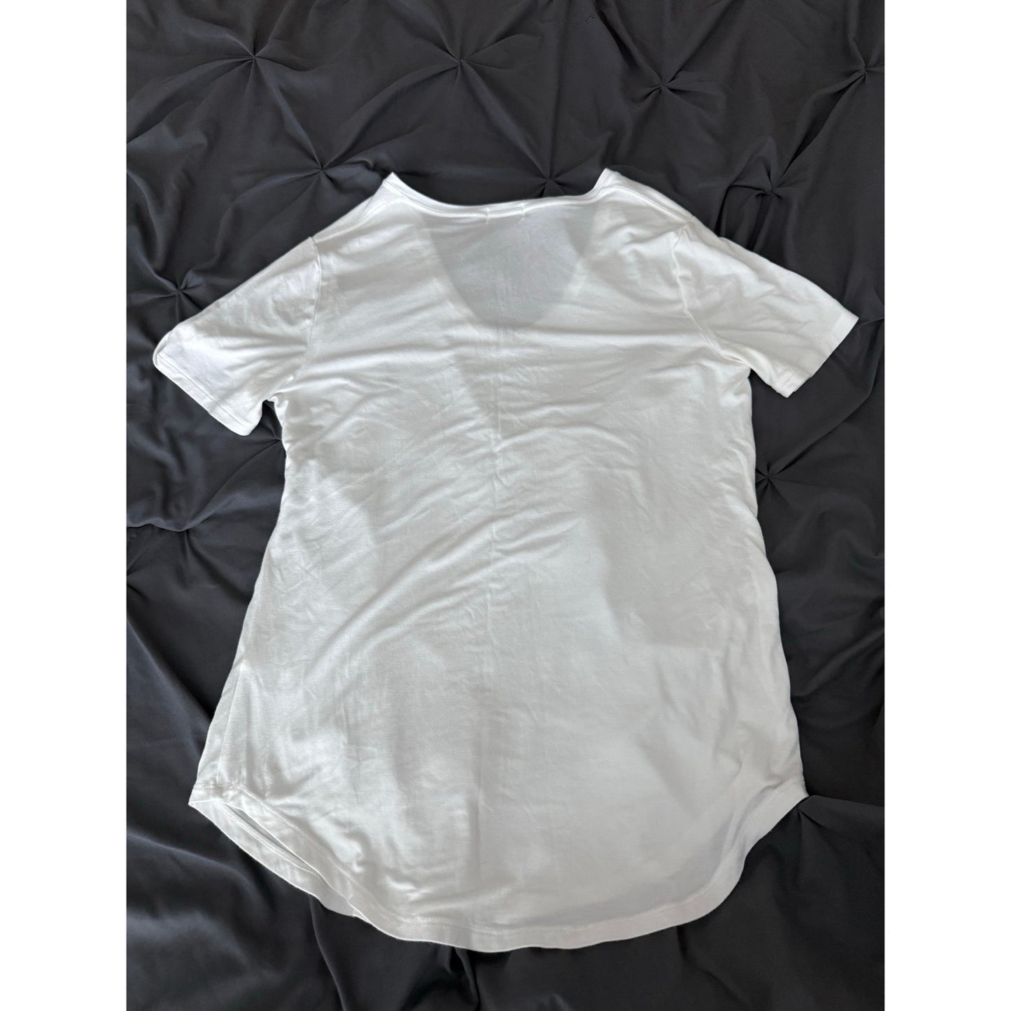 Old Navy Womens white tunics short sleeve-M Tall