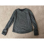 Athleta Girl grey heathered long sleeve top-M 8/10