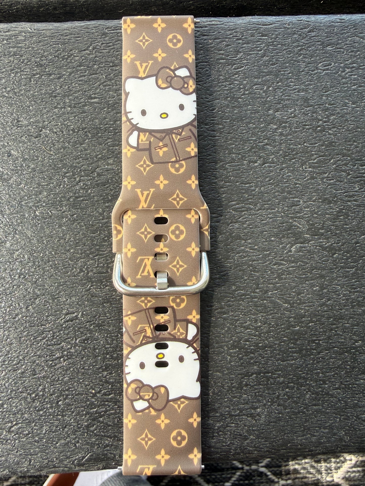 20MM/22MM Small Printed Silicone Bands