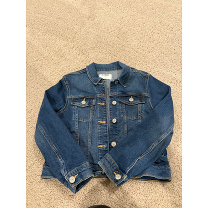 Girls Old Navy Denim Jacket-M/8 medium blue