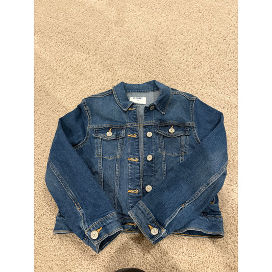 Girls Old Navy Denim Jacket-M/8 medium blue