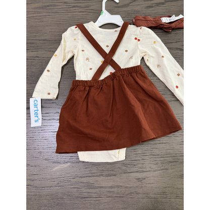 New Baby Girls Thanksgiving Outfit- 18mths (Retail $34)