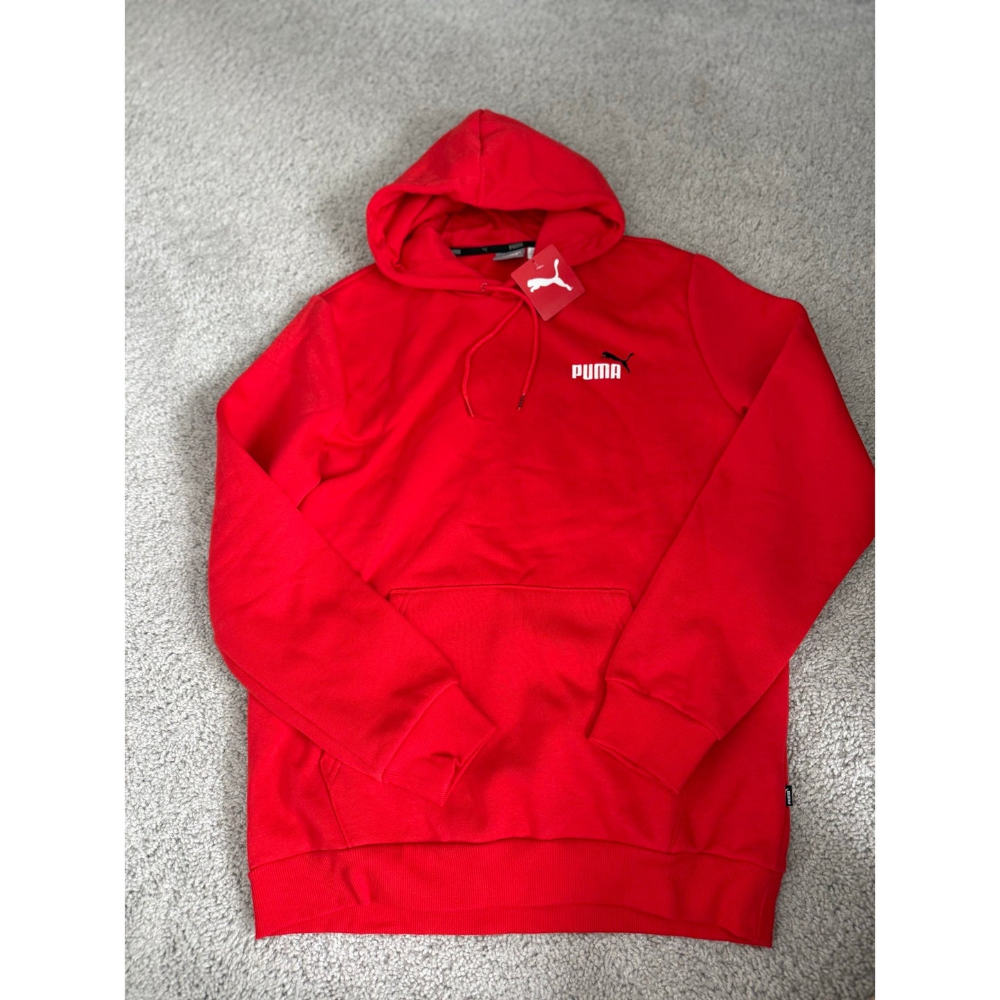 New Men's Puma Red Hoodie-M Retail $50