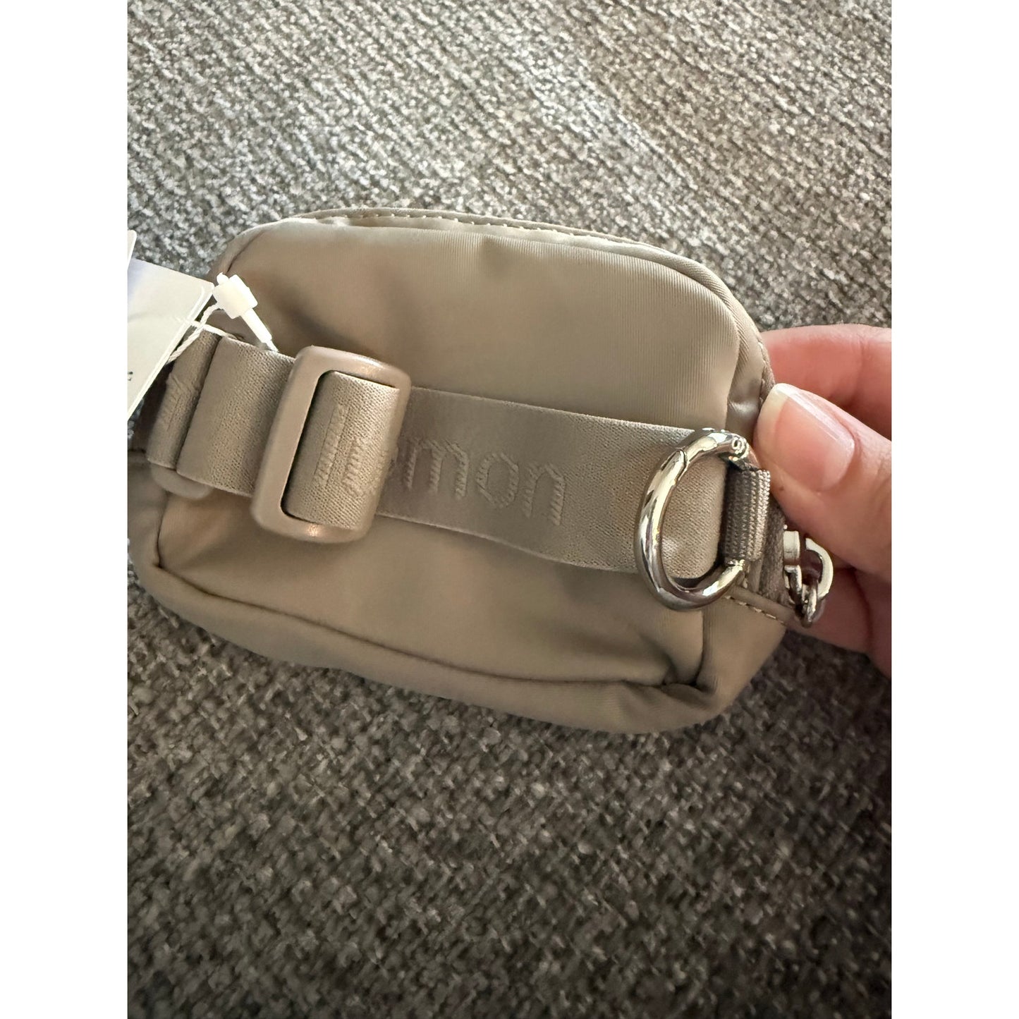NWT Lululemon Everywhere Belt Bag Nano- Warm Ash Grey