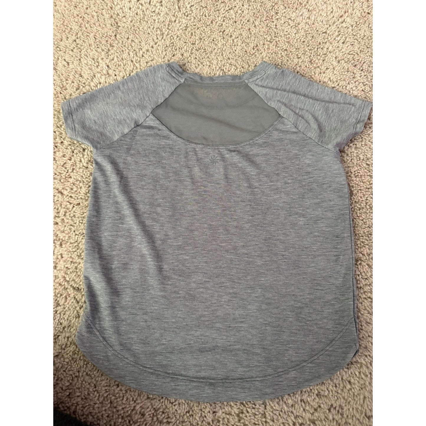 Athleta Girl grey tee-7 S