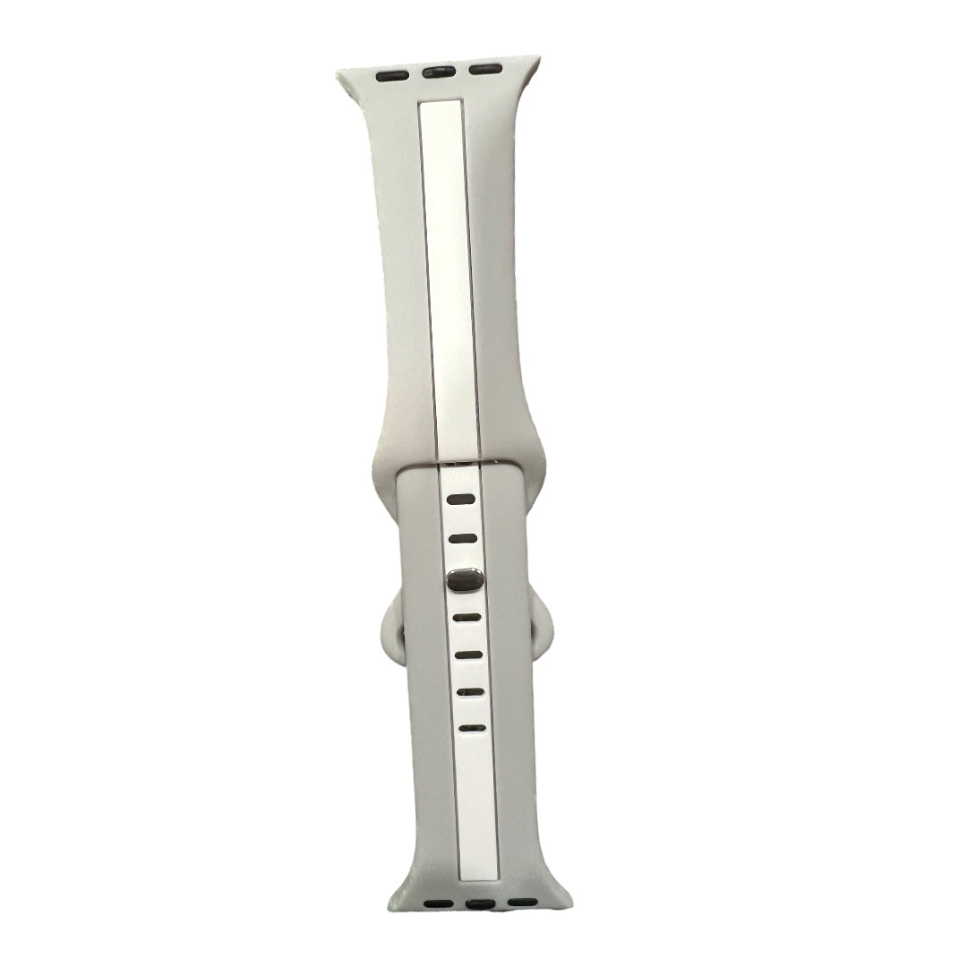 Striped Silicone Apple Watch Bands