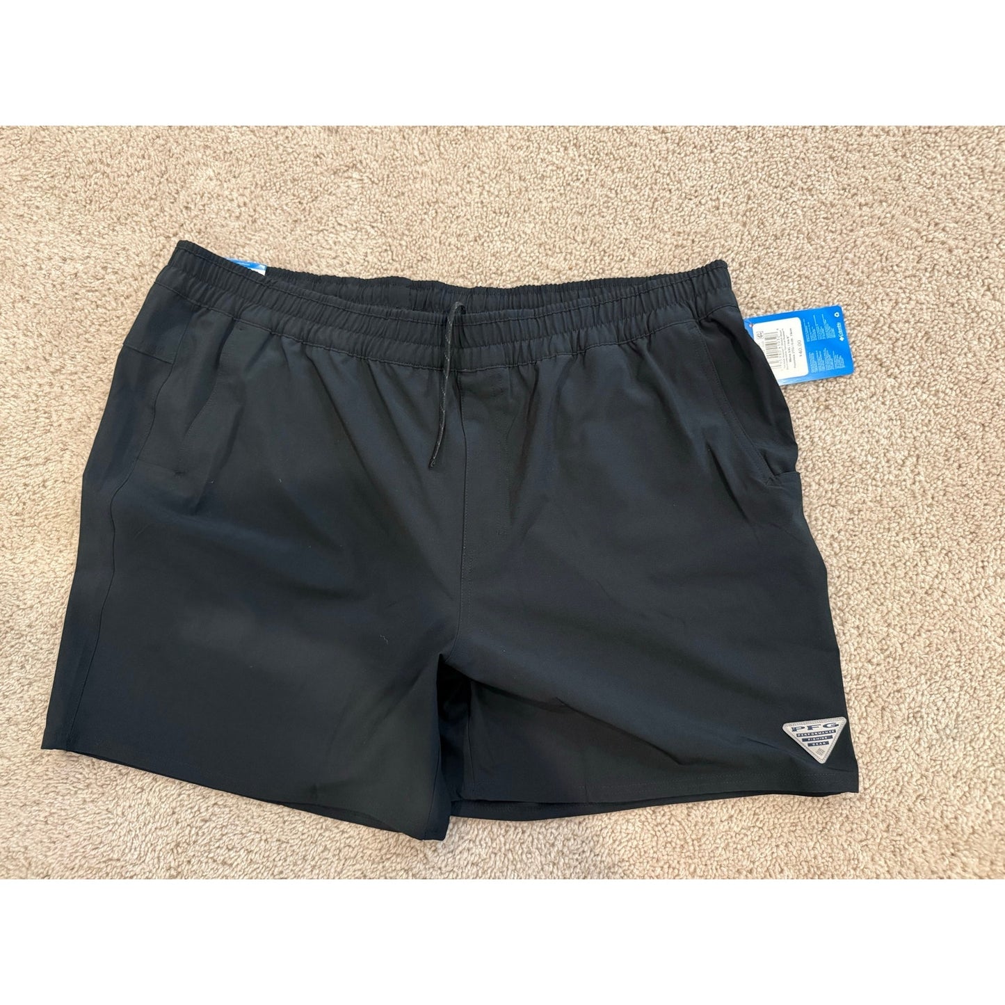 New Mens Columbia Shorts-Black XXL