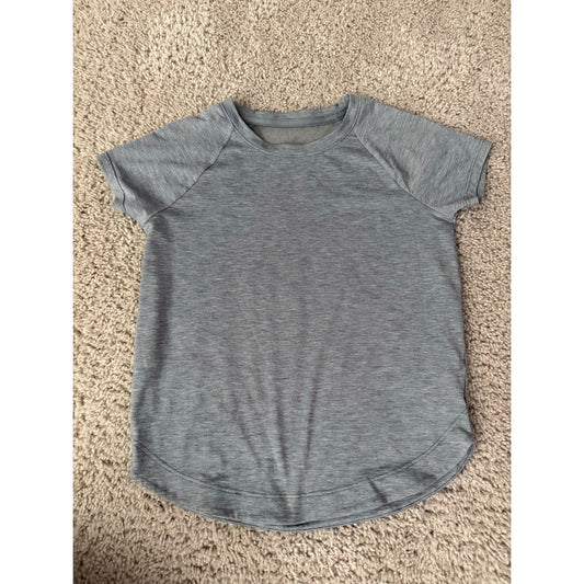 Athleta Girl grey tee-7 S