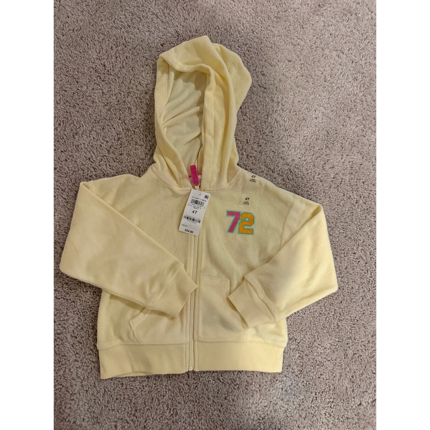 New Girls 4T Top/Hoodie Bundle-4T Retail $54