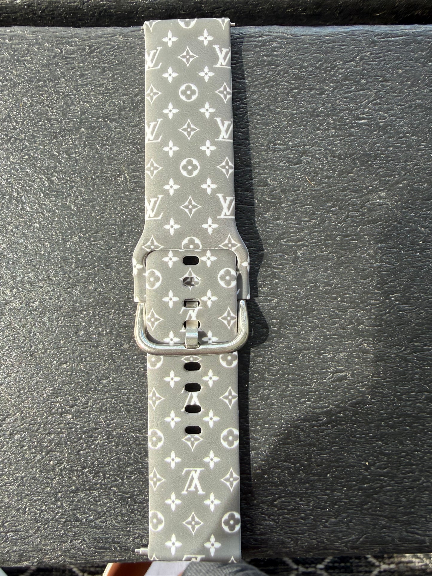 20MM/22MM Small Printed Silicone Bands