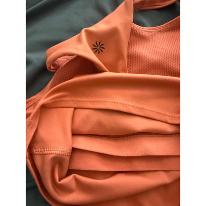 Athleta girl Tank Bra-8/10 M Orange