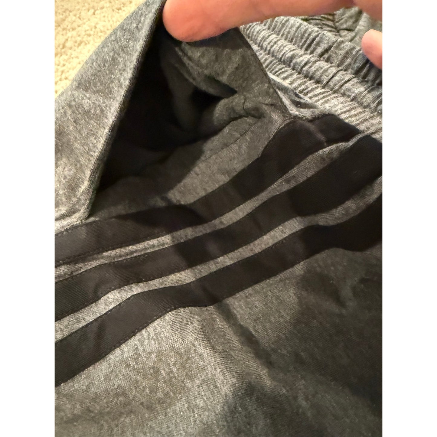New Adidas Grey Shorts-XXL
