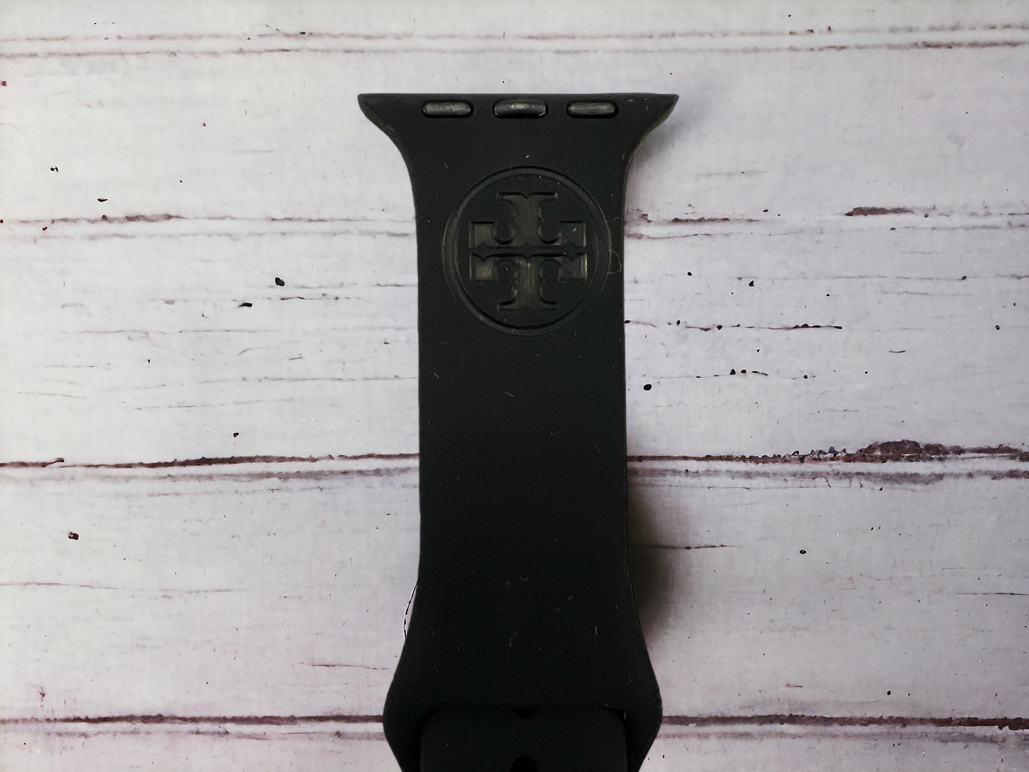 Teresa Engraved Silicone Apple Watch Band