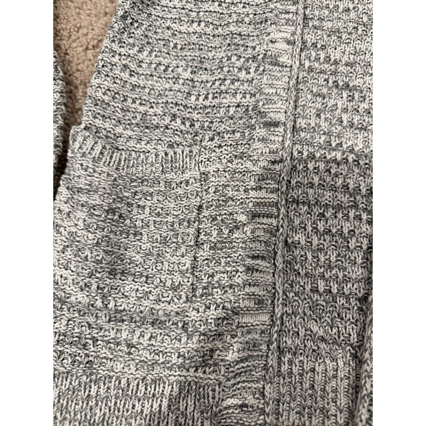 Girls Cat & Jack Cardigan Grey- M 8