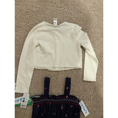 New Girls Carter Bundle-4T Retail $116