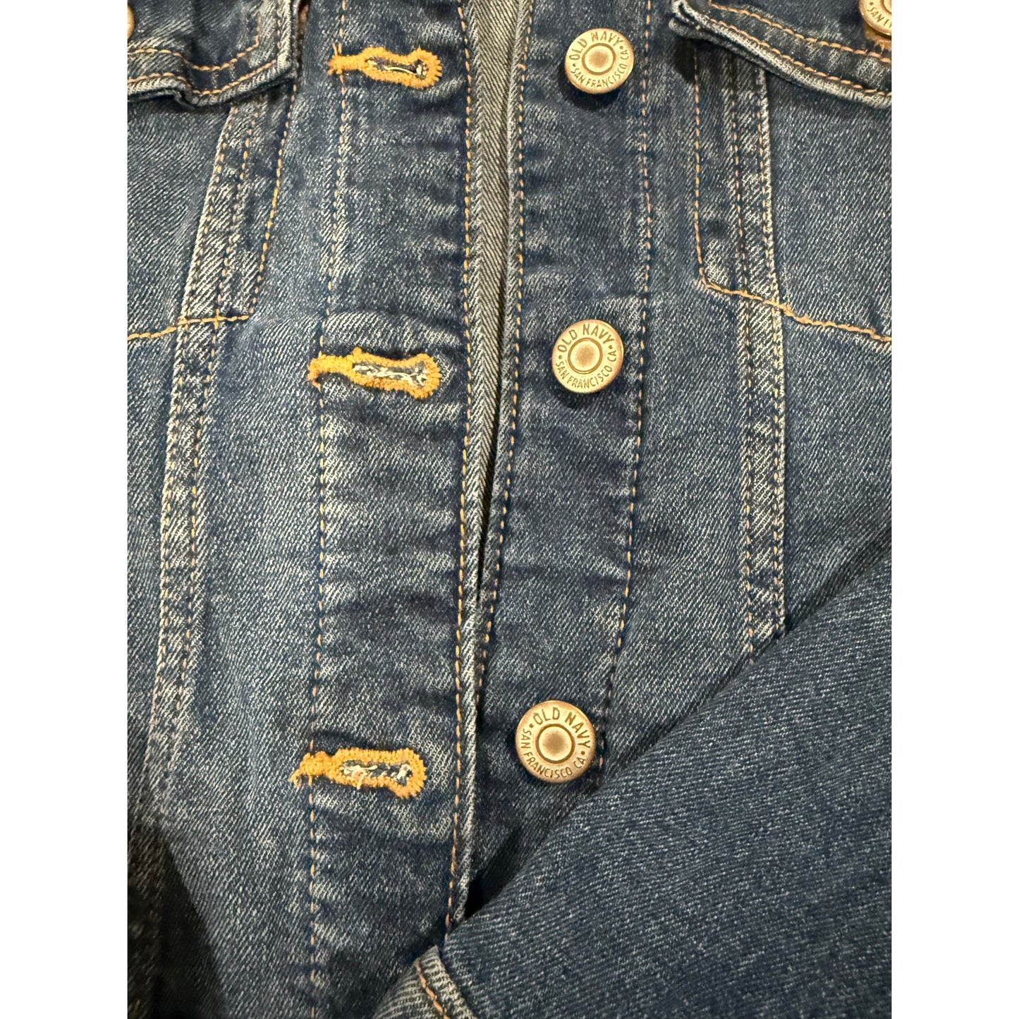 Girls Old Navy Denim Jacket-M/8 medium blue