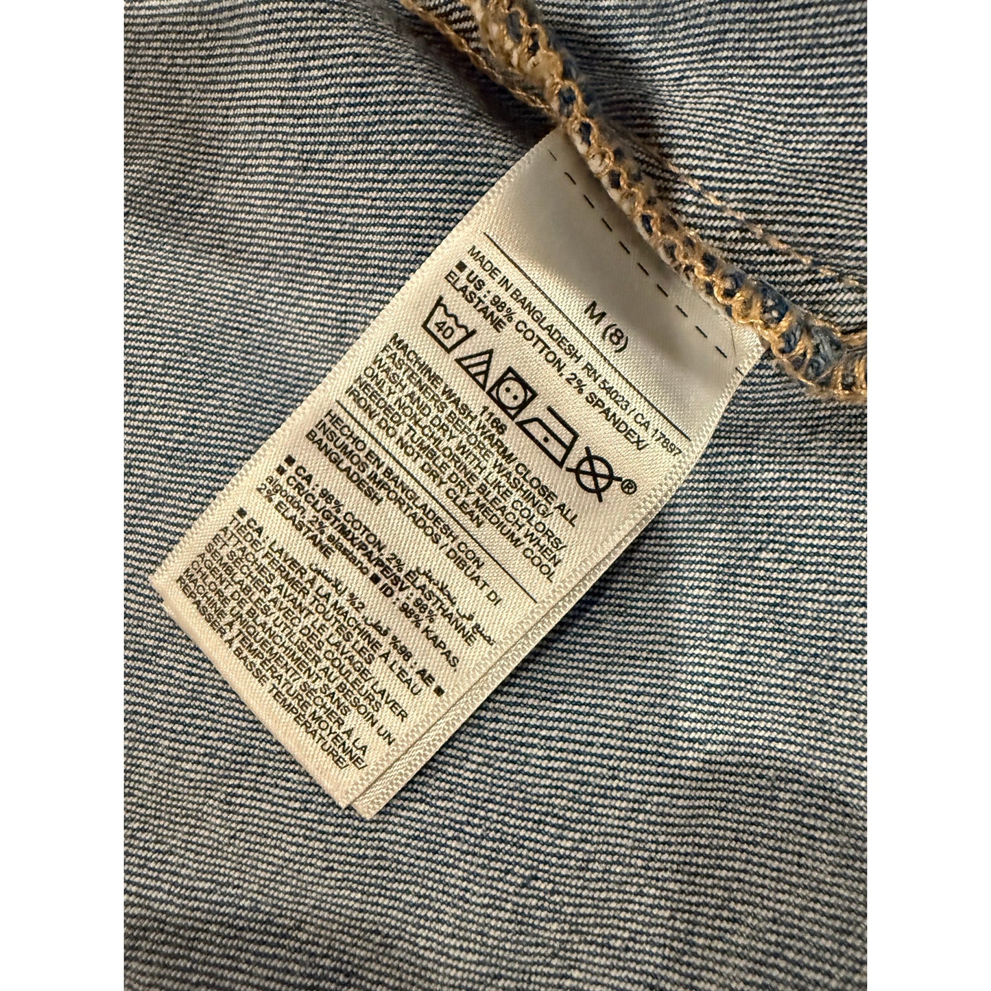 Girls Old Navy Denim Jacket-M/8  blue