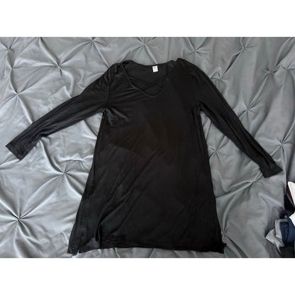 Old Navy Womens black top-M