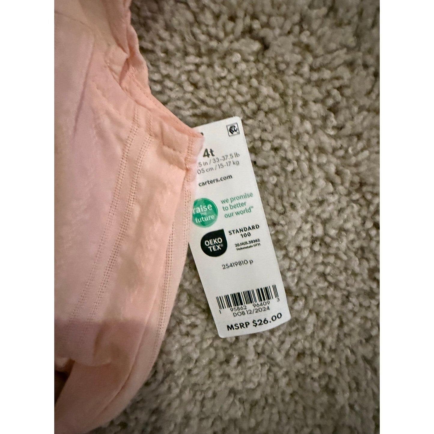 New Carters 4T tops- Retail $50