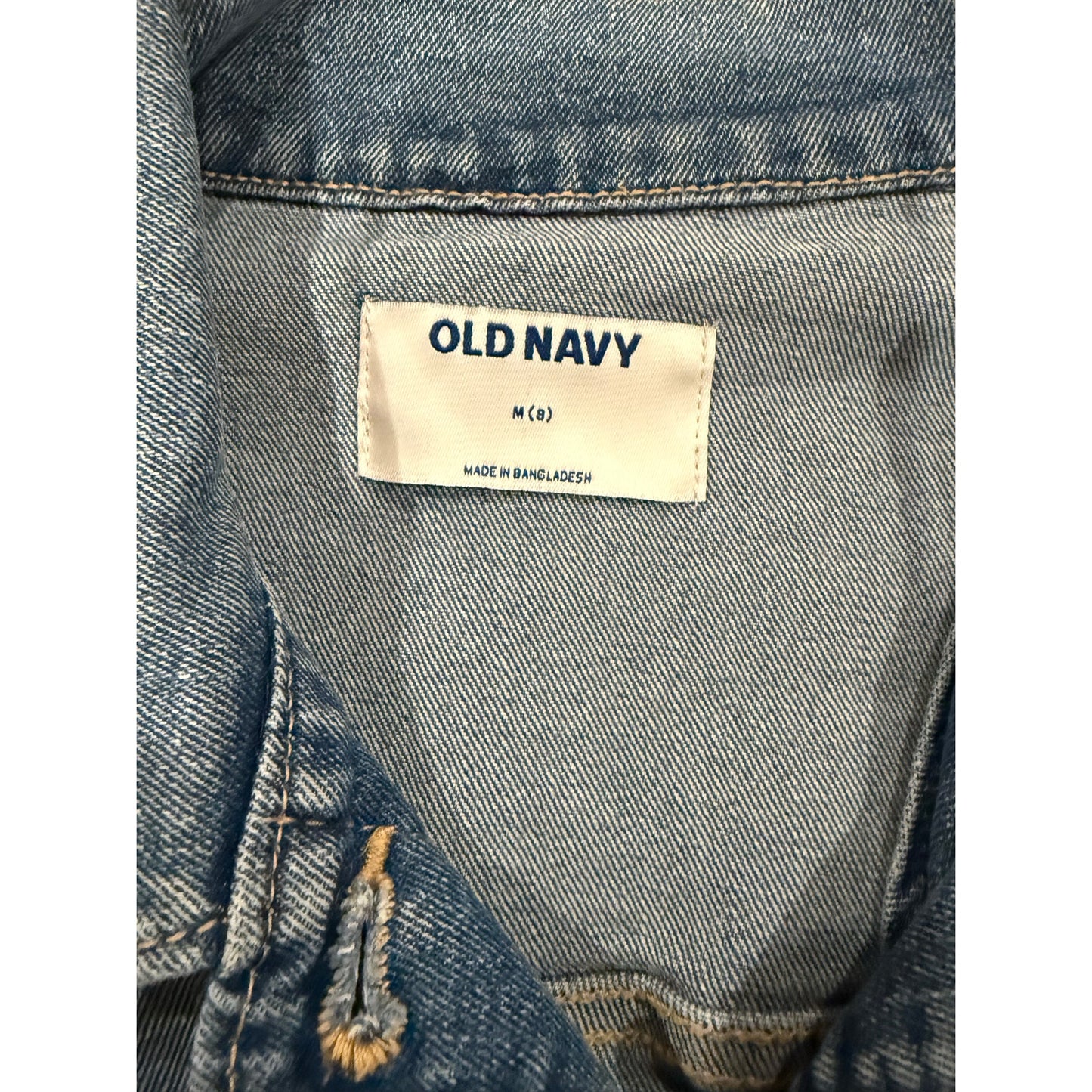 Girls Old Navy Denim Jacket-M/8  blue