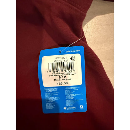 New Columbia Hoodie-S (Retail $63)