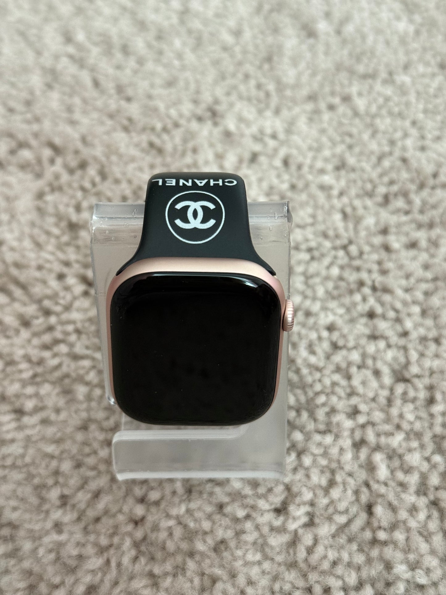 Colorblock Silicone Apple Watch Band