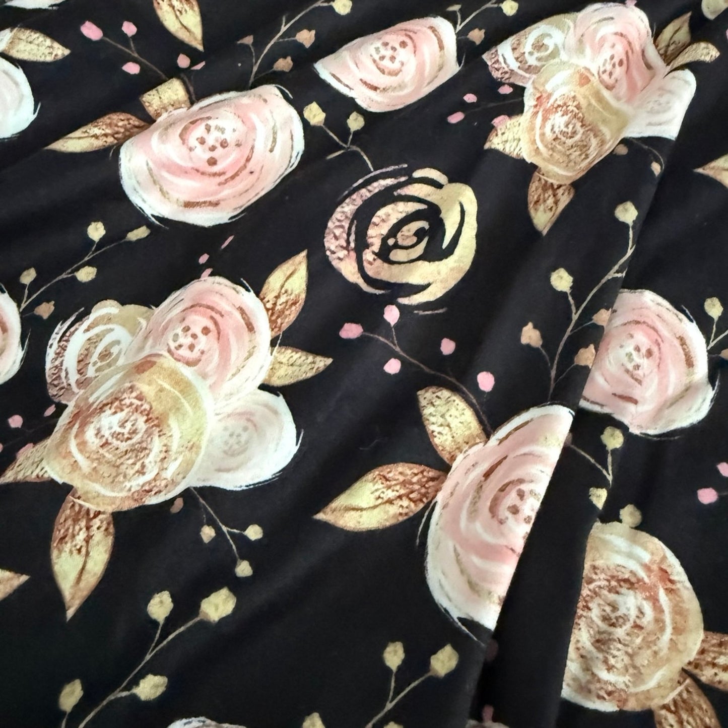 Sparkle in Pink Floral l/s Dress-7/8