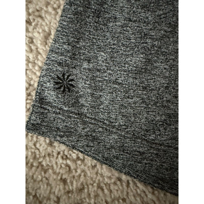 Athleta Girl grey heathered long sleeve top-M 8/10
