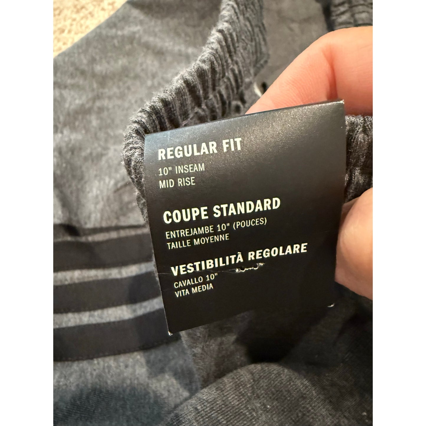 New Adidas Grey Shorts-XXL