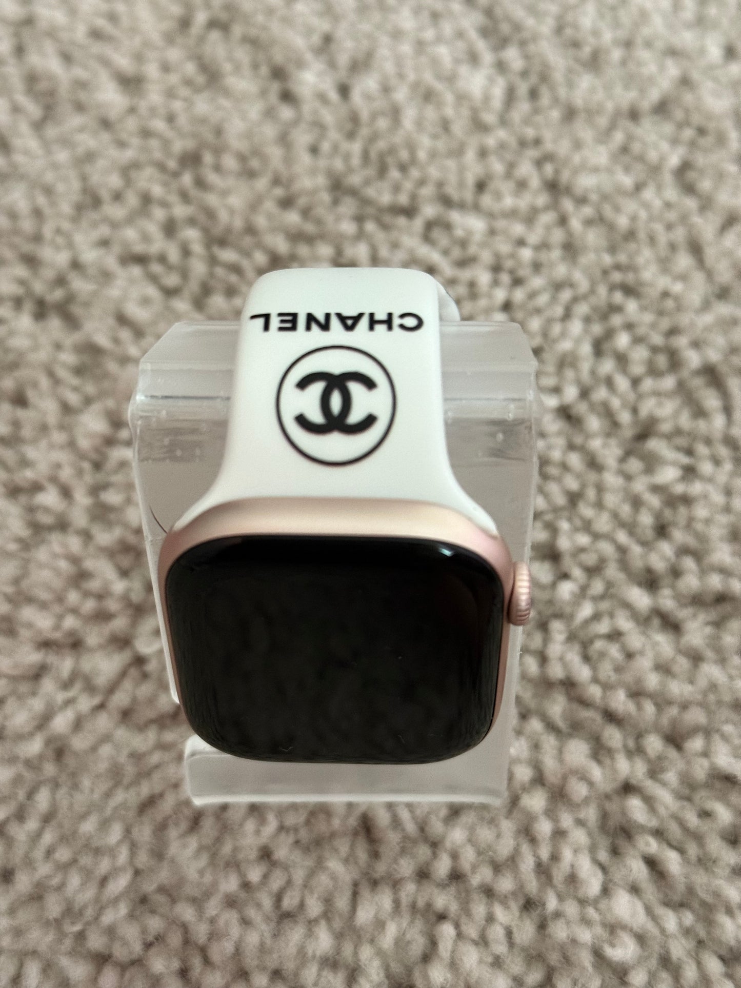 Colorblock Silicone Apple Watch Band