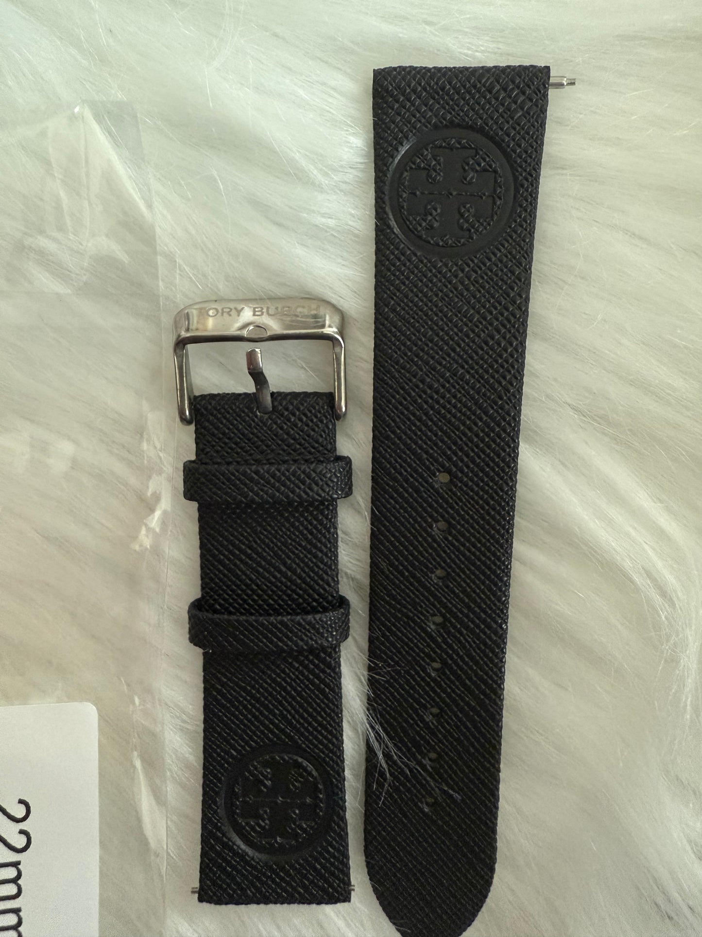 Tina 22mm vegan leather watchband