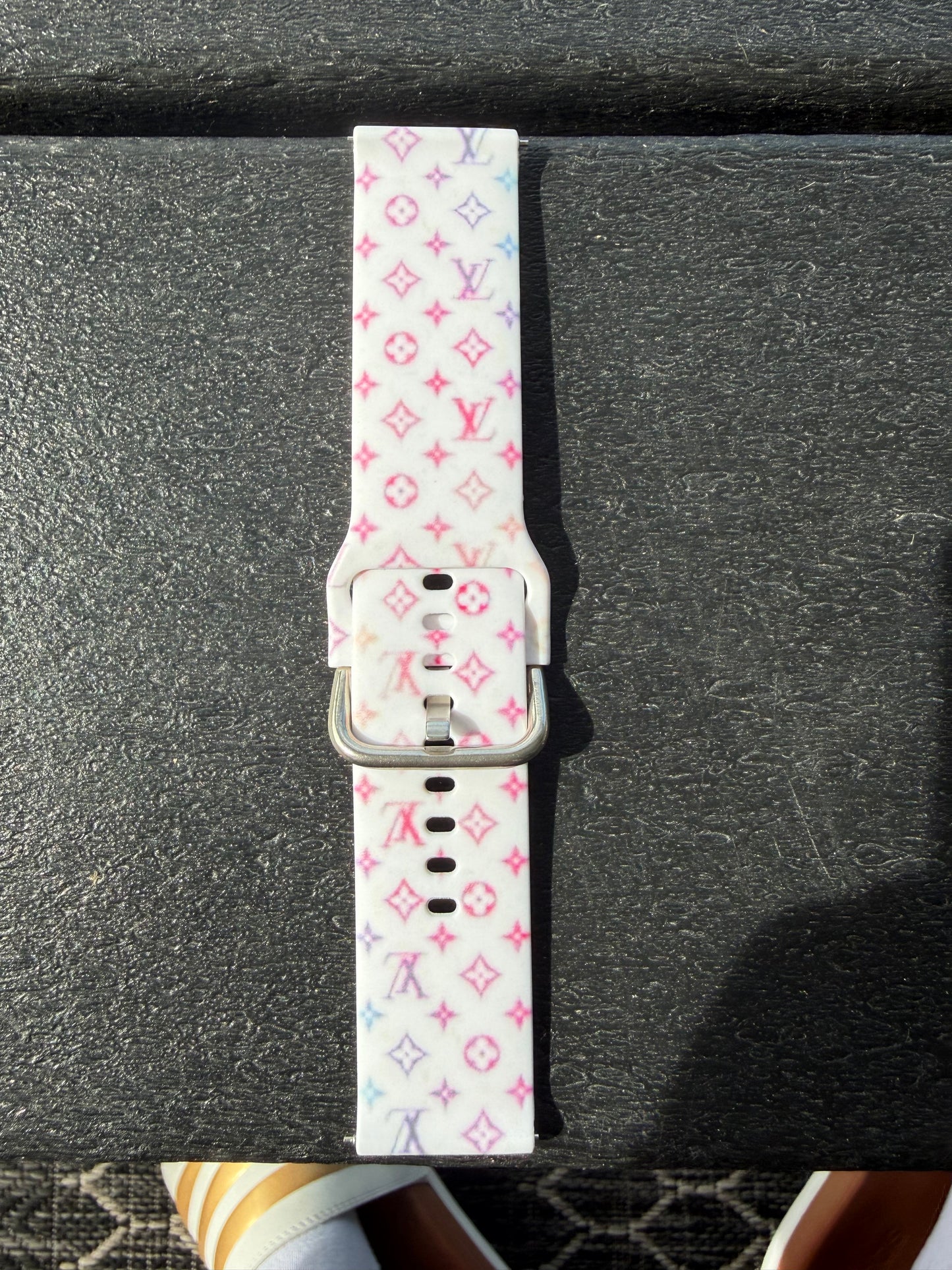 20MM/22MM Small Printed Silicone Bands