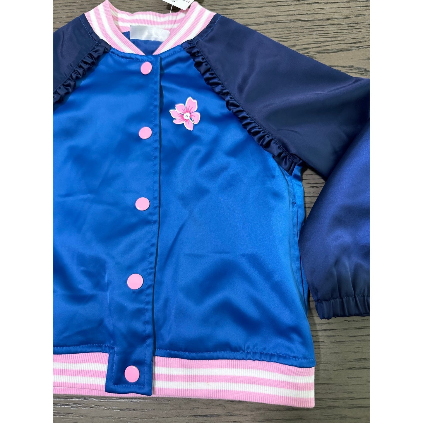 New Girls Track Jacket- 4T (Retail $46)