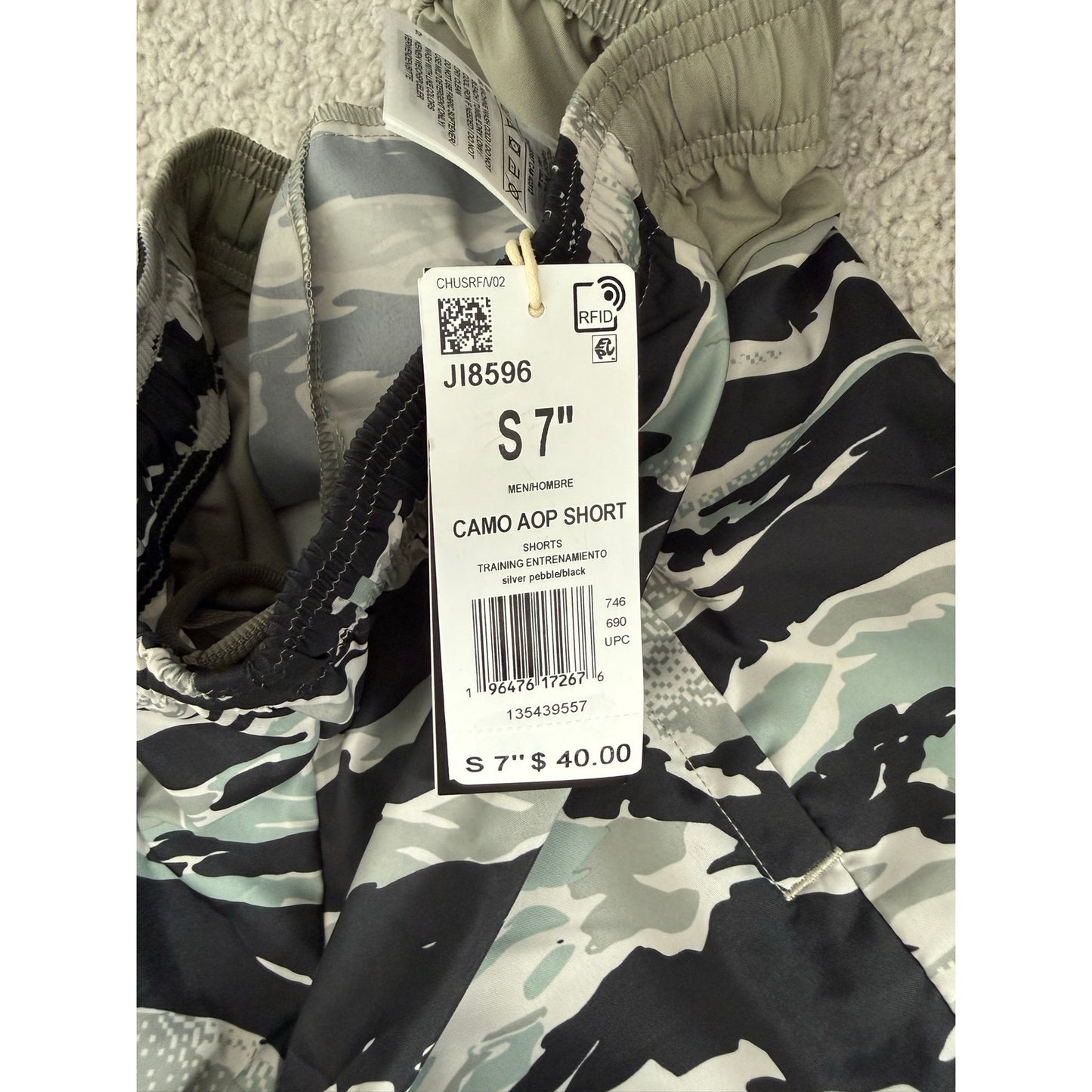 New Mens Adidas Camo Outfit-S (Retail $75)
