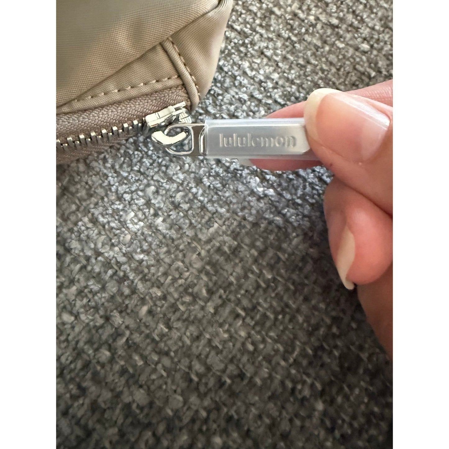 NWT Lululemon Everywhere Belt Bag Nano- Warm Ash Grey
