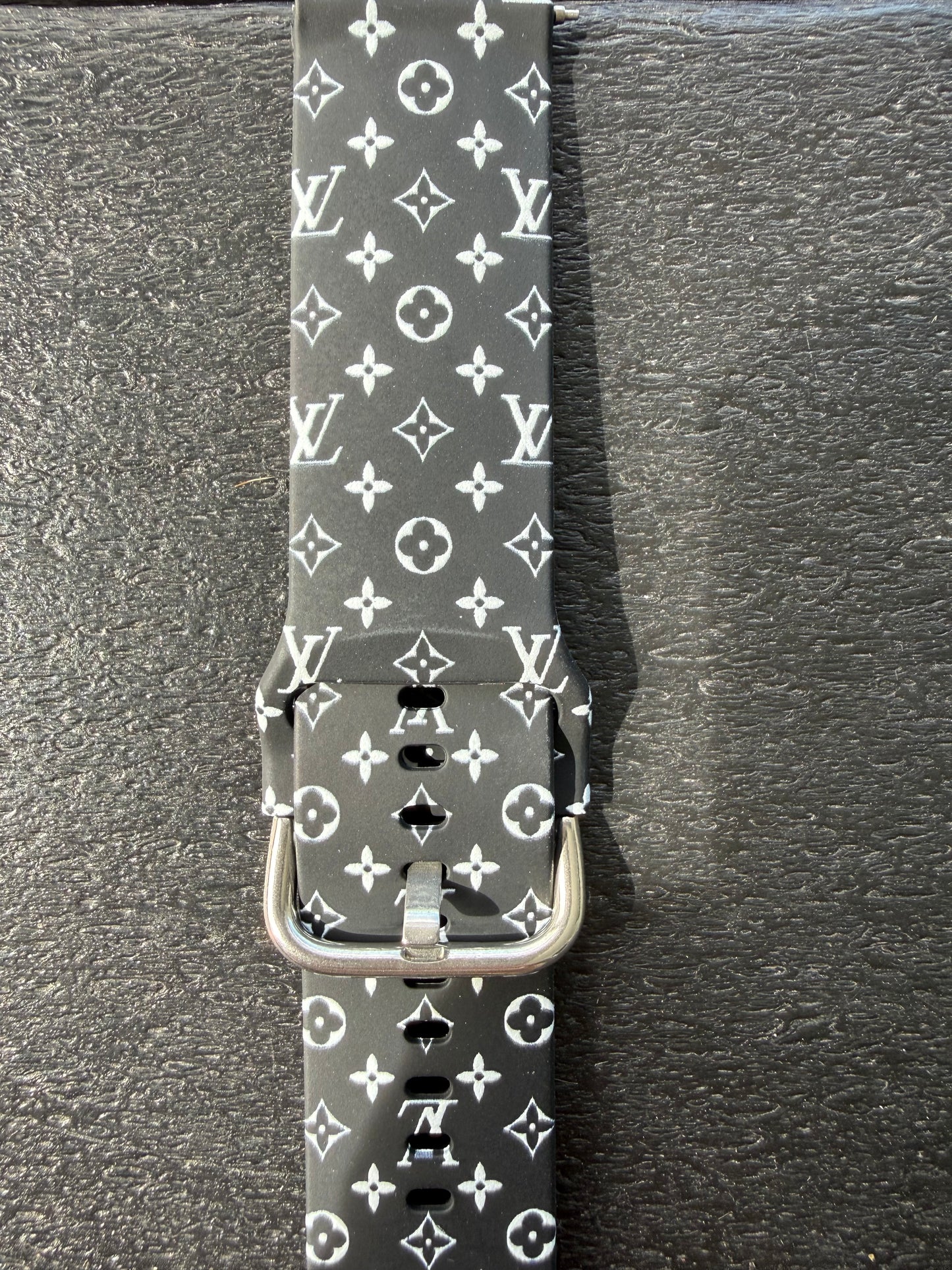 20MM/22MM Small Printed Silicone Bands