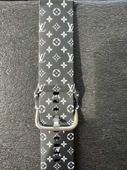 20MM/22MM Small Printed Silicone Bands