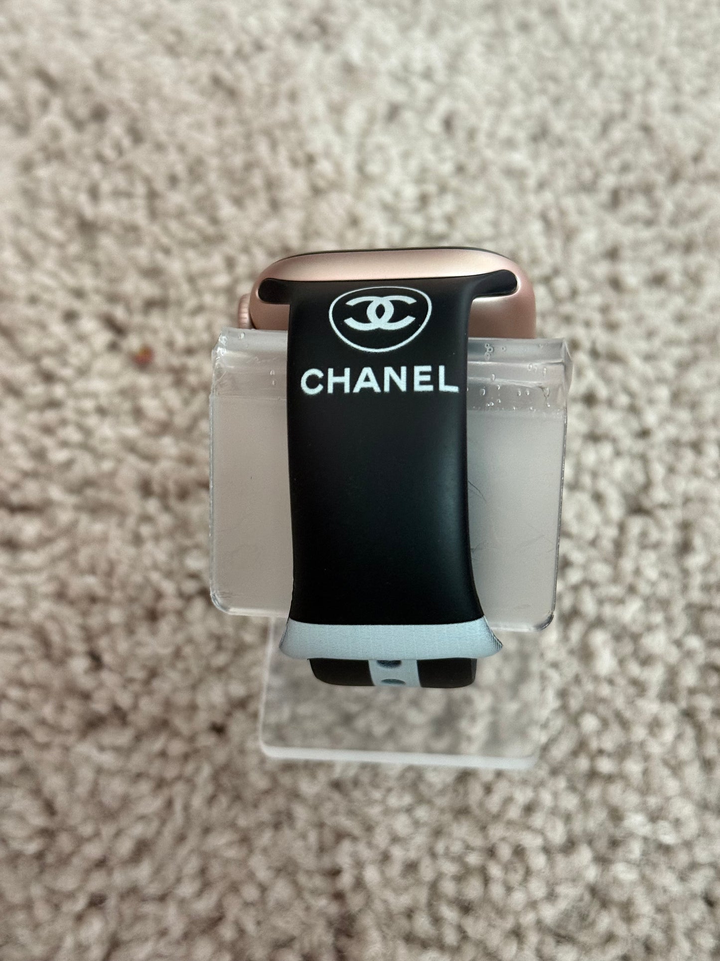 Colorblock Silicone Apple Watch Band