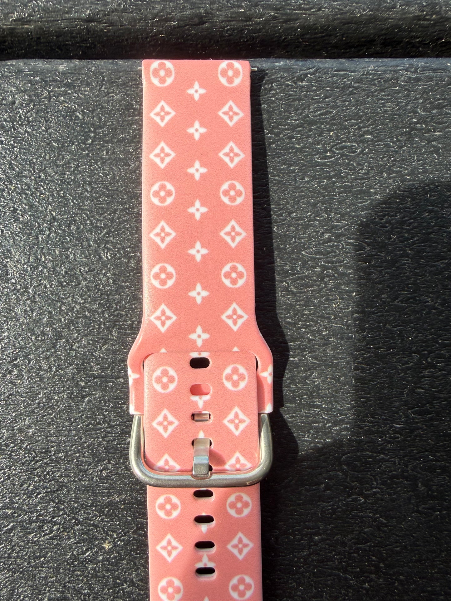 20MM/22MM Small Printed Silicone Bands