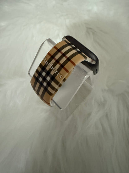 Plaid Silicone Watchband