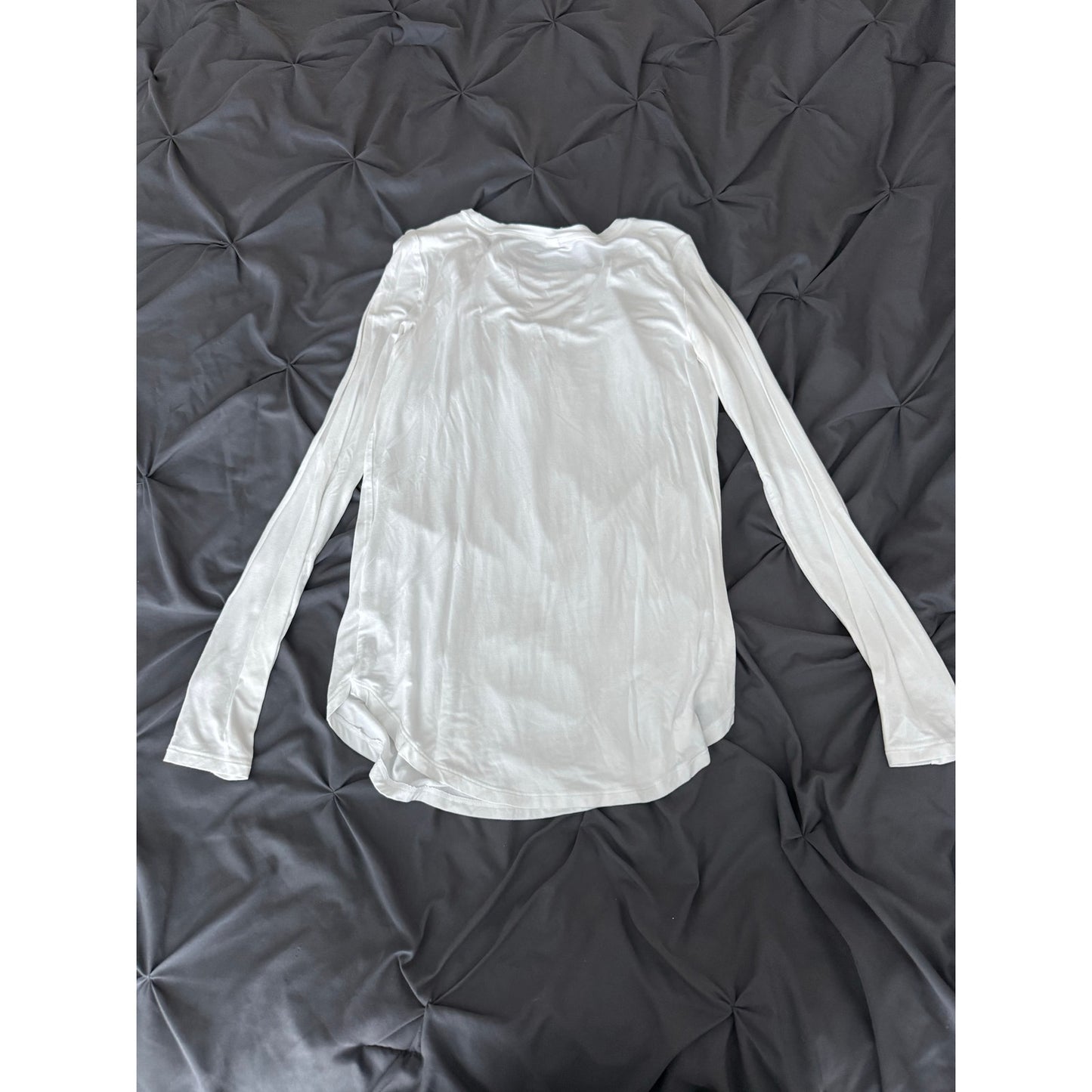 Old Navy Womens white tunic-M Tall
