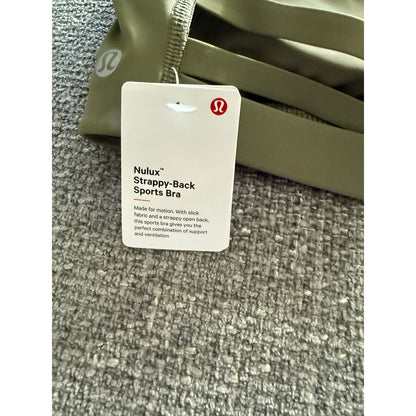 NWT Lululemon Nulux Strappy Back Sports Bra Bundle-L