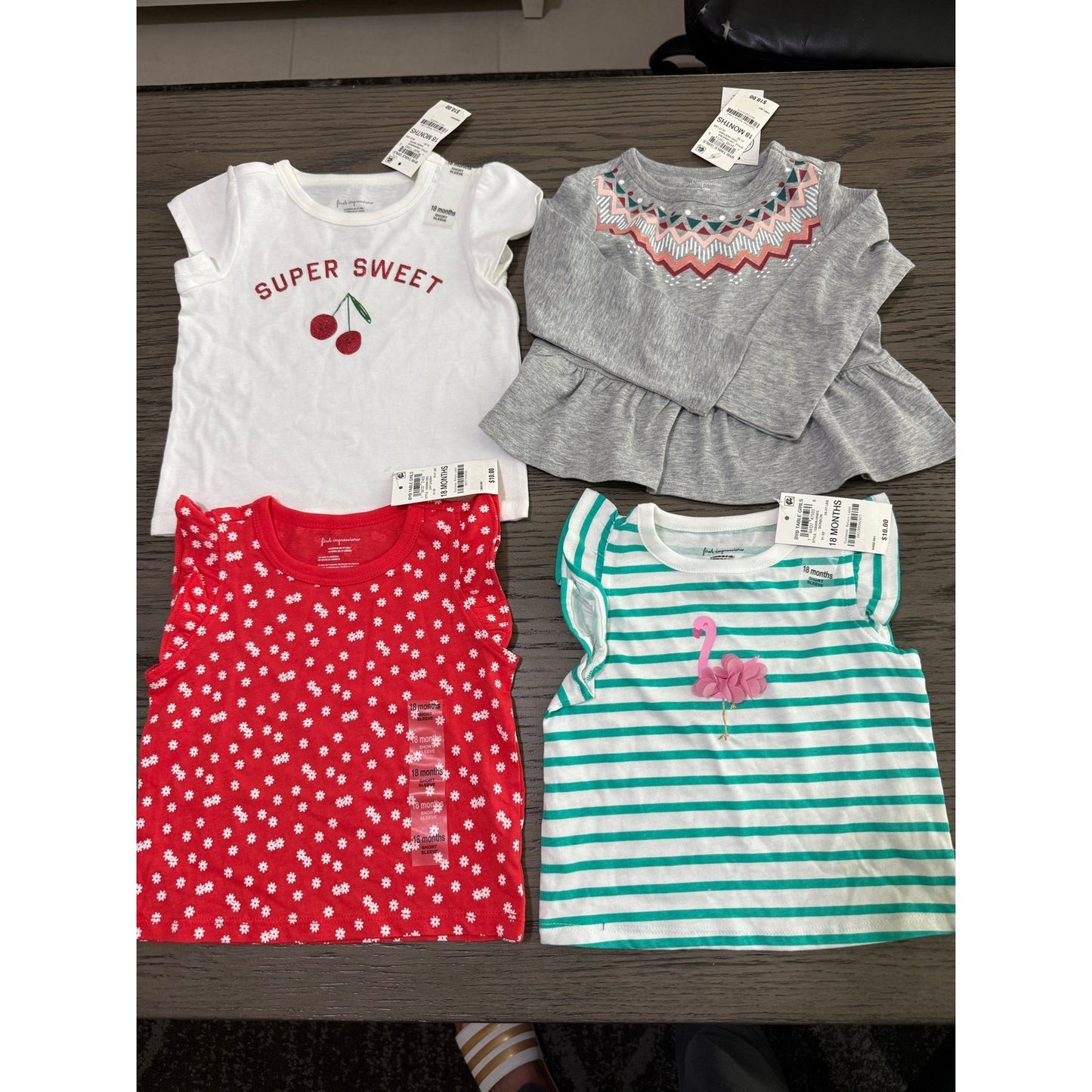 New Girls 4 piece bundle-18 months (Retail $40)