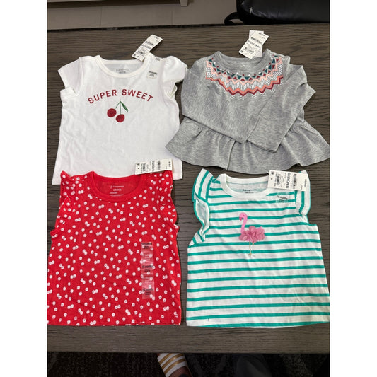 New Girls 4 piece bundle-18 months (Retail $40)