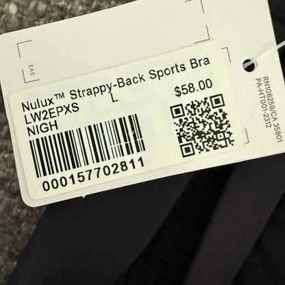 Lululemon Nulux Strappy BackSports Bra-L
