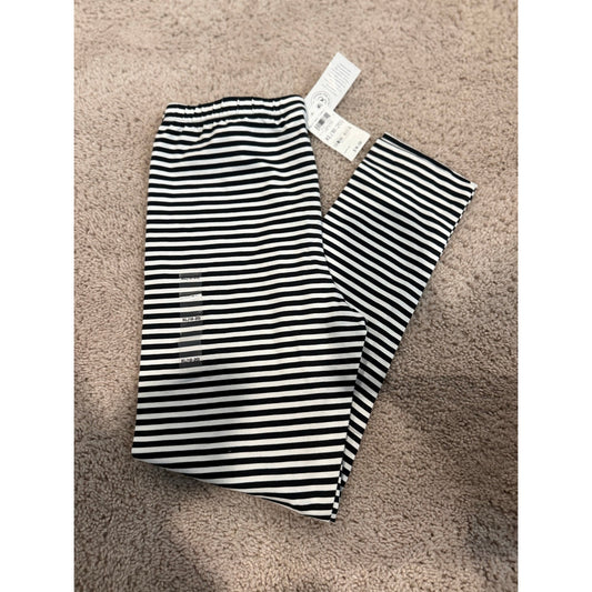 New Girls Striped Leggings-18/20
