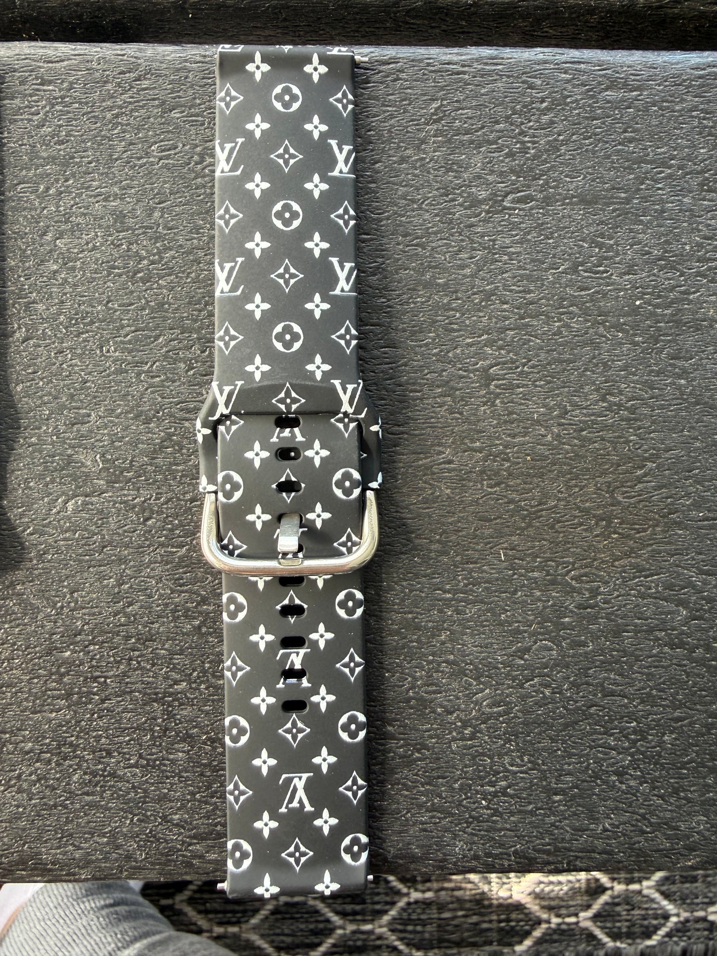 20MM/22MM Small Printed Silicone Bands